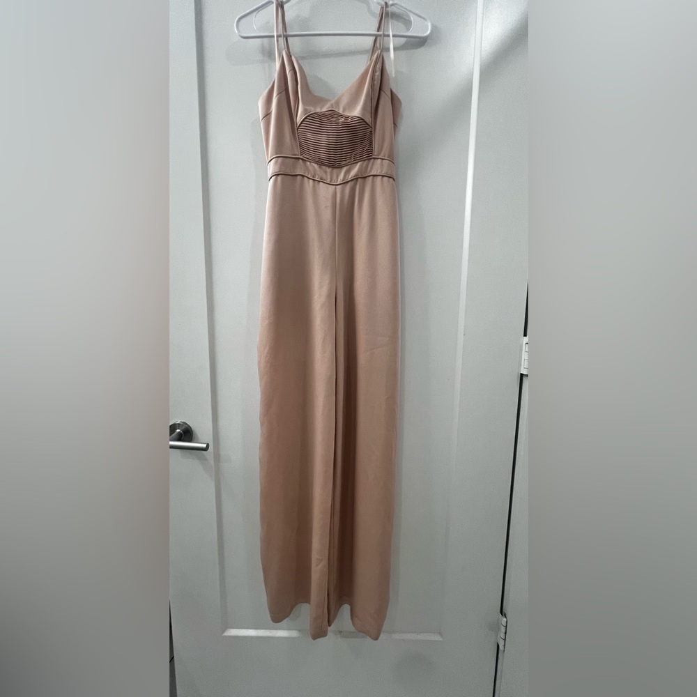 BCBGMaxAzria Tan Jumpsuit